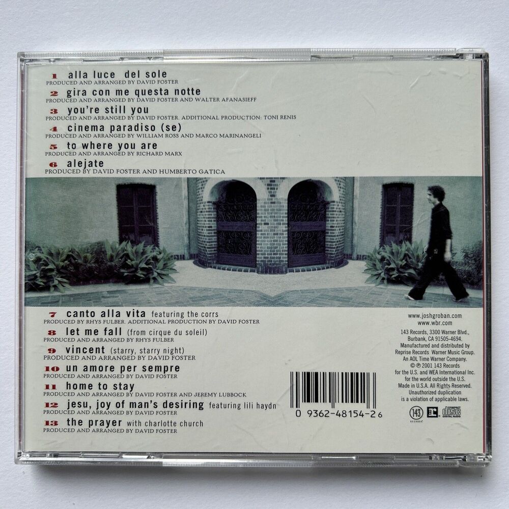 Josh Groban CD Compact Disc - Picture 2 of 4